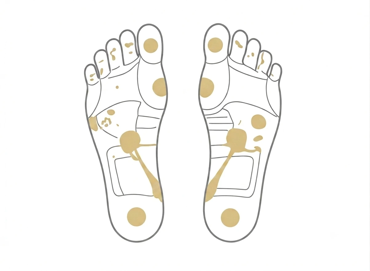 Foot Zoning Icon